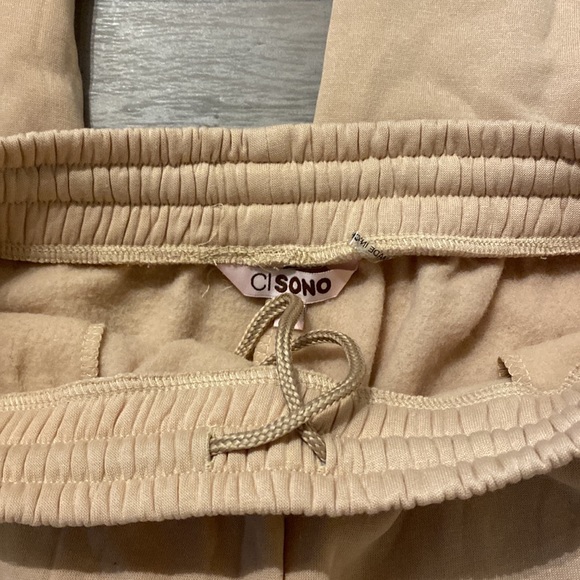 CISONO Nude Sweatpants NWT L - Picture 6 of 8
